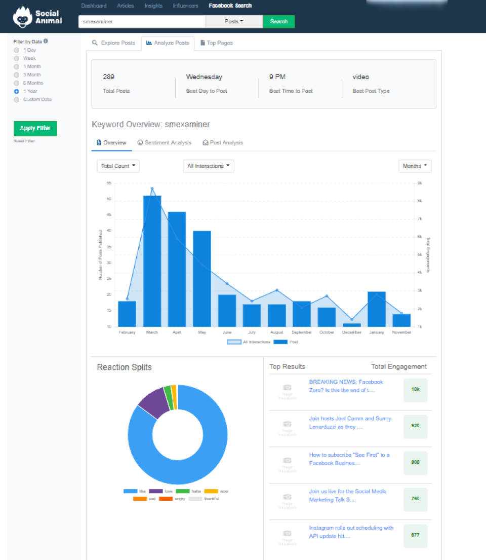 screenshot of Social Animal